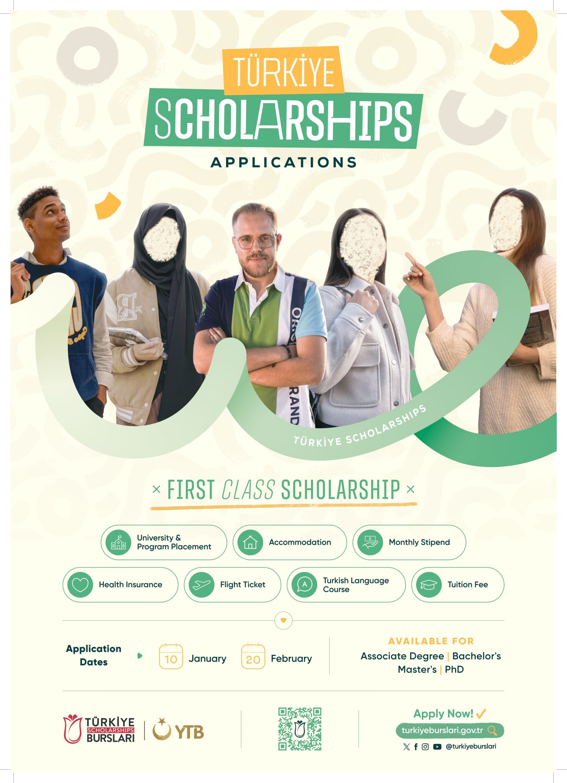 Türkiye Scholarships 2025 Applications